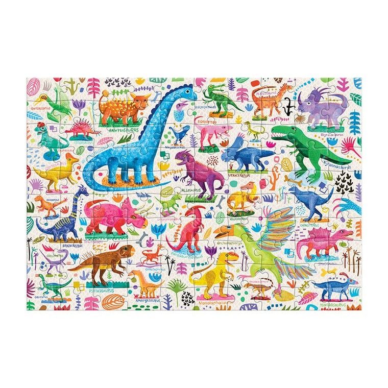 Mudpuppy, Potężne dinozaury, puzzle, 100 elementów