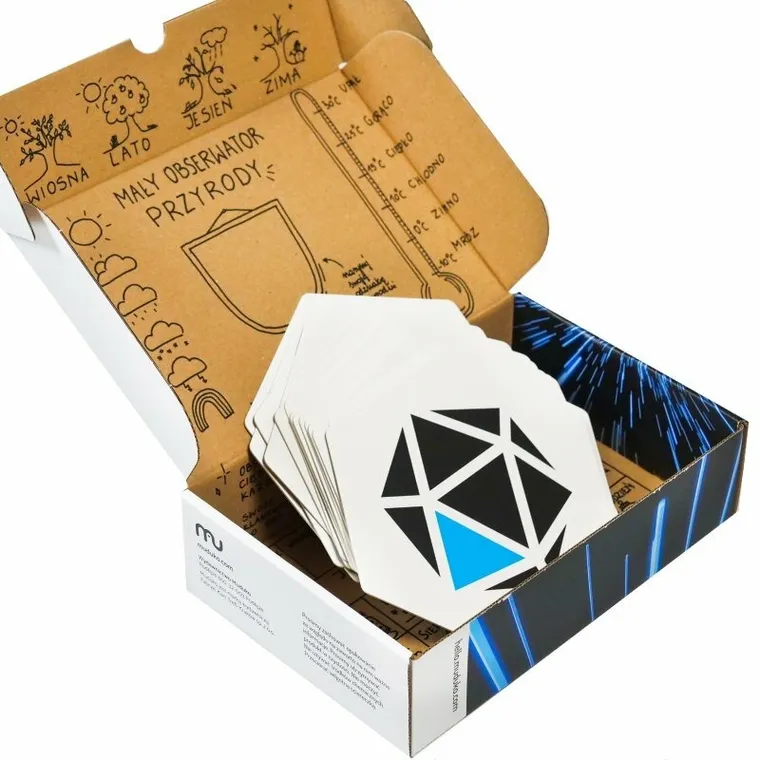 Muduko, Baby Geek, karty kontrastowe, 15 ilustracji