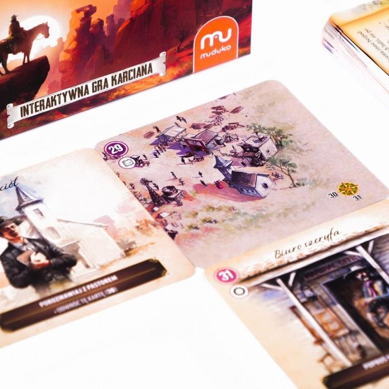 Muduko, Cartaventura Oklahoma, gra karciana