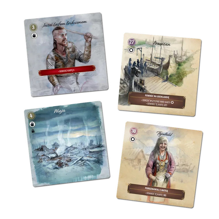 Muduko, Cartaventura Winlandia, gra karciana