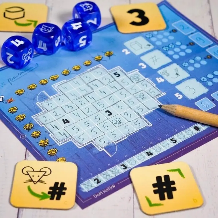 Muduko, Dom Kotów, gra towarzyska