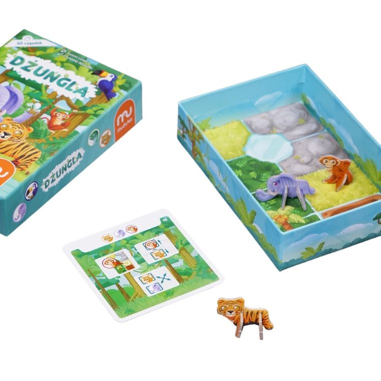 Muduko, Dżungla, 60 zagadek, gra logiczna