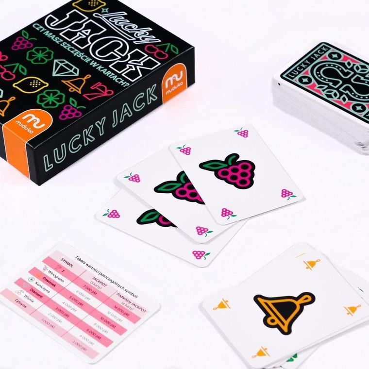 Muduko, Lucky Jack, gra karciana