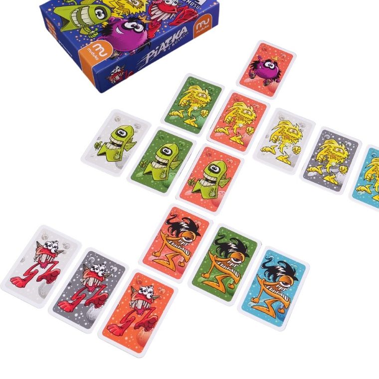 Muduko, Piątka z kosmosu, gra karciana