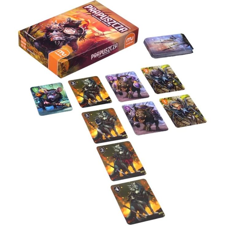 Muduko, Prapuszcza: Ostatnie starcie, karciana gra strategiczna