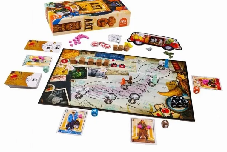 Muduko, Projekt A.R.T. Na ratunek arcydziełom, gra towarzyska