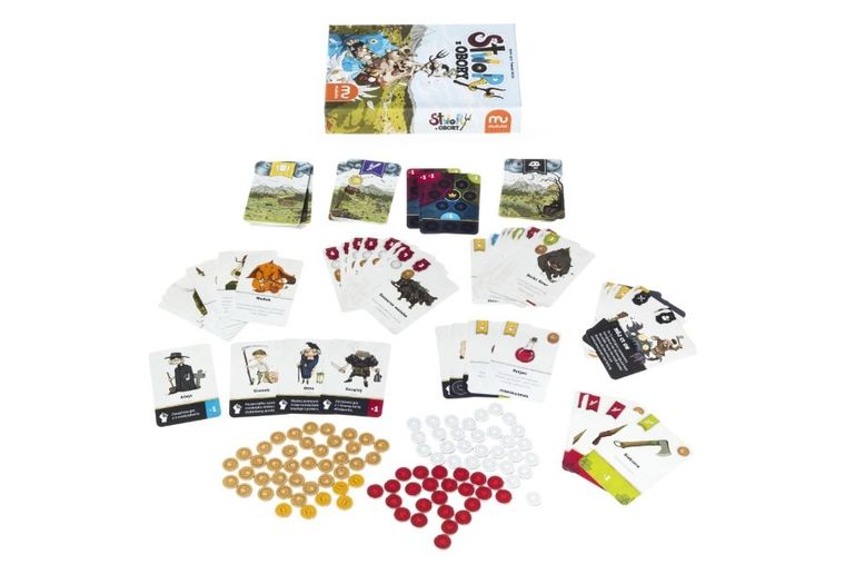 Muduko, Stwory z obory, gra imprezowa, karciana