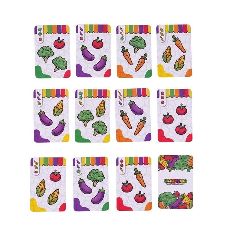 Muduko, Warzywa Wartościowe, gra karciana