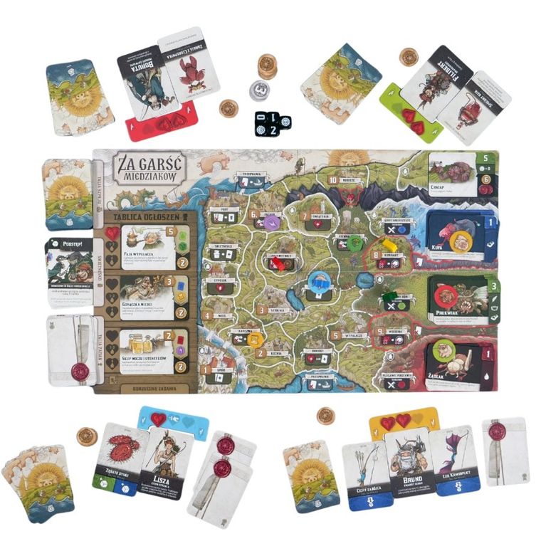 Muduko, Za garść miedziaków, gra towarzyska