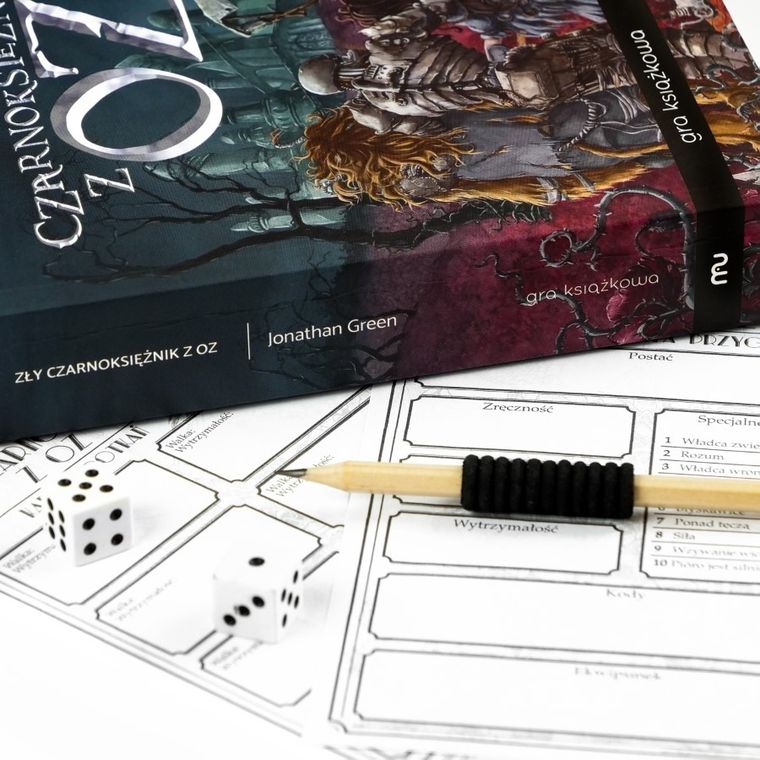 Muduko, Zły czarnoksiężnik z Oz, książkowa gra strategiczna