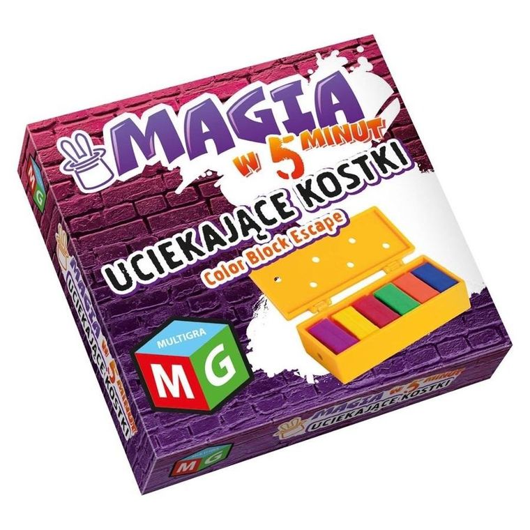 Multigra, Magia w 5 minut, Uciekające kostki, magiczne sztuczki