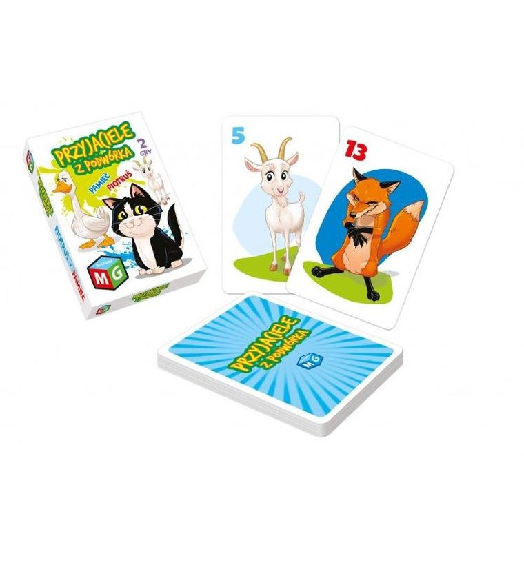 Multigra, Piotruś i Pamięć, Przyjaciele z podwórka, gra karciana