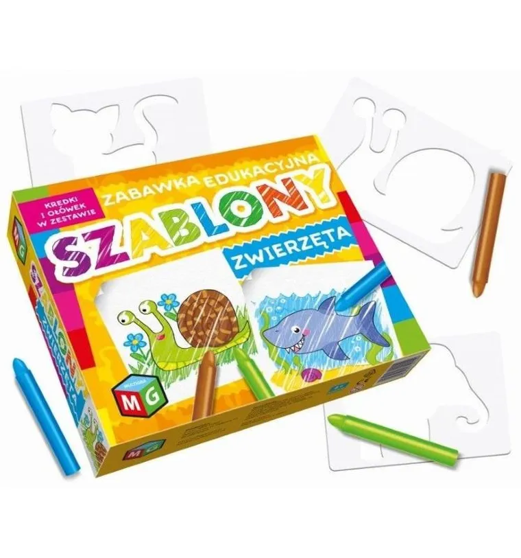 Multigra, Szablony, Zwierzęta, zabawka edukacyjna