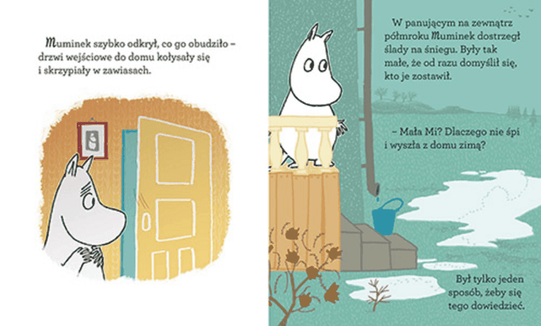 Muminek i wiosenna niespodzianka