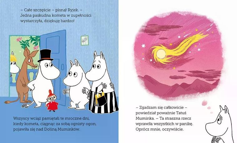 Muminki. Muminek, Mamusia Muminka i kometa