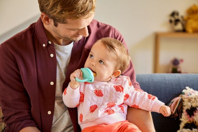 Munchkin, gryzak silikonowy do podawania pokarmu, zielony