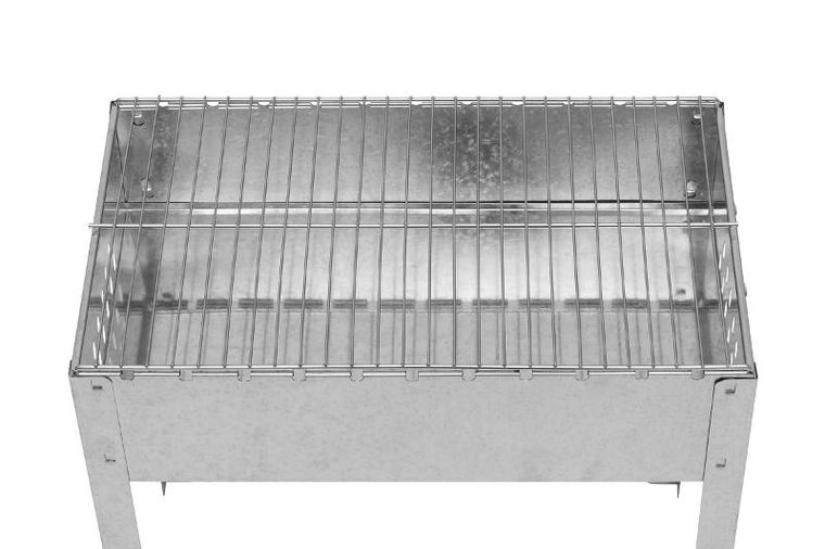 Mustang, grill węglowy ze szpikulcami, Mustang, 50-30 cm