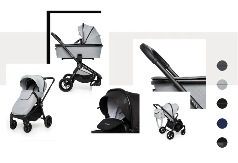 Muuvo, Quick, wózek spacerowy, rocky grey