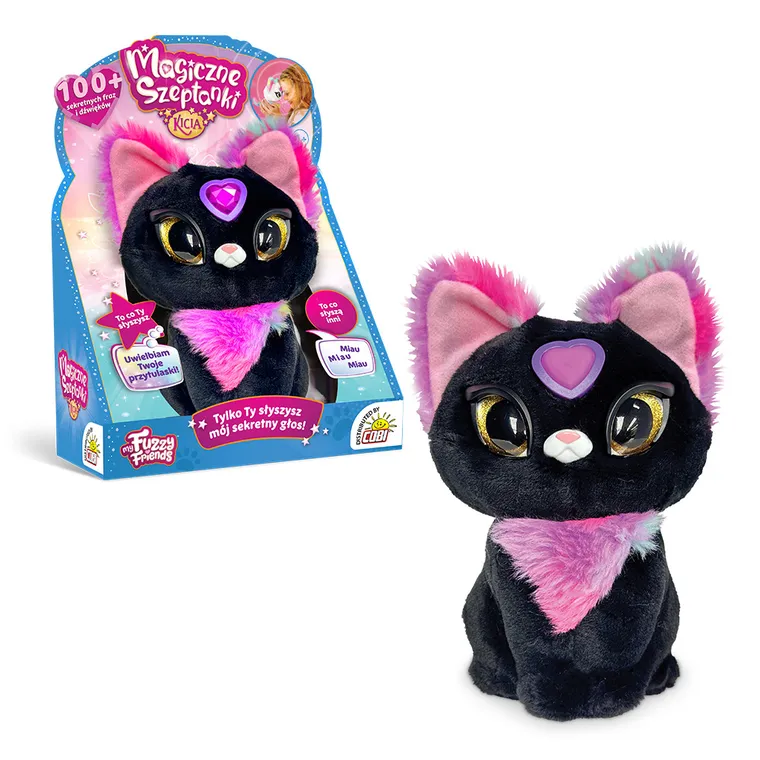 My Fuzzy Friends, Magiczne Szeptanki, Kicia Sable, maskotka interaktywna