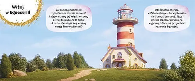 My Little Pony. Witaj w Equestrii. Książka z magnesami