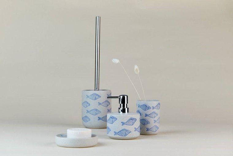 Mydelniczka ceramiczna, aquamarin