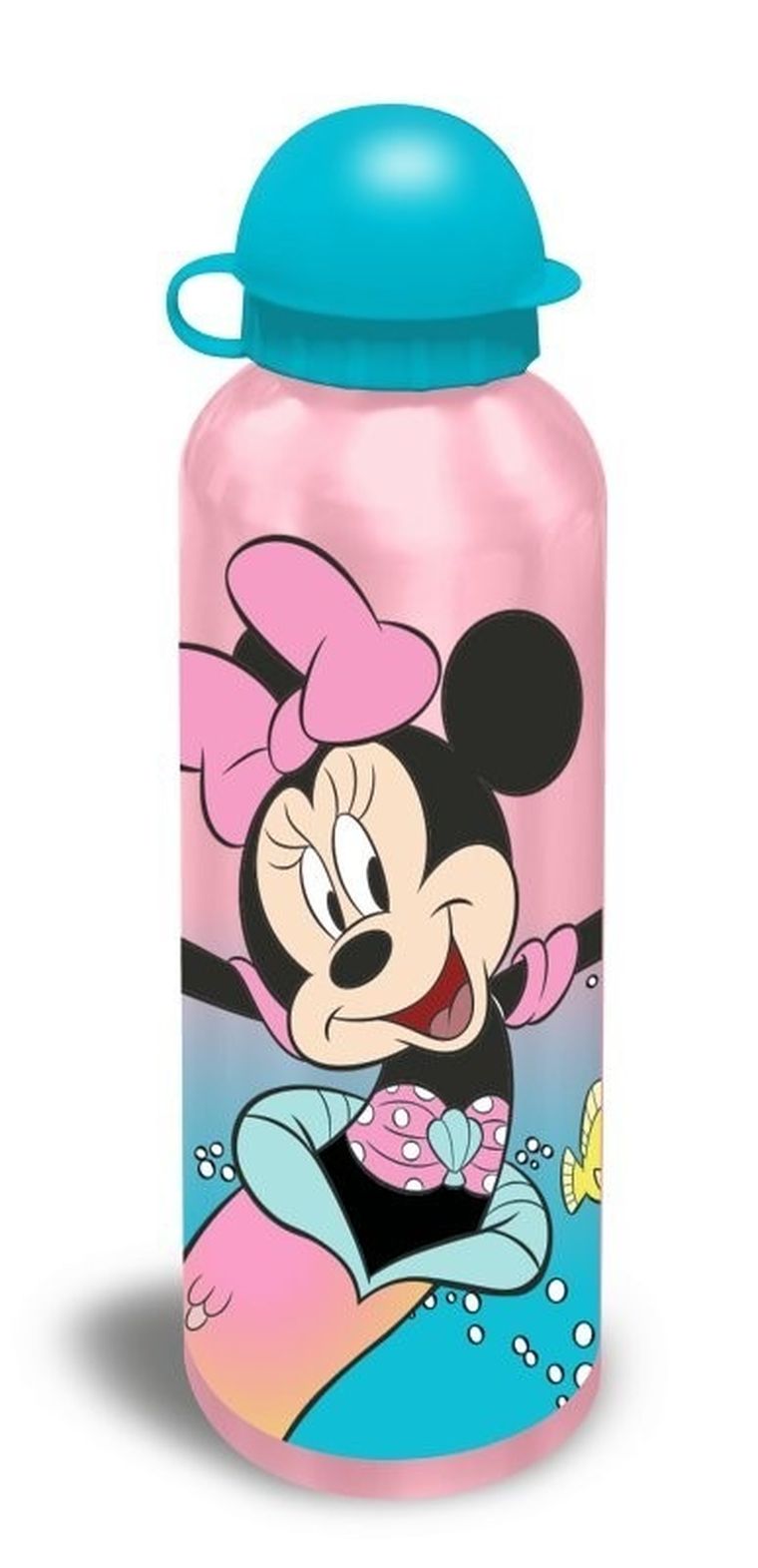 Myszka Minnie, bidon aluminiowy + lunchbox
