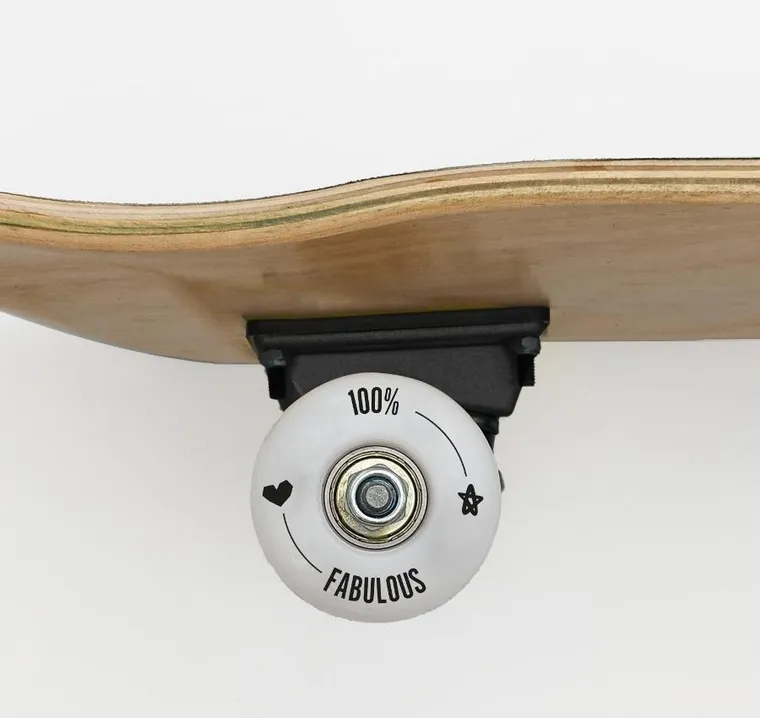 Myszka Minnie, deskorolka drewniana, amazing holo