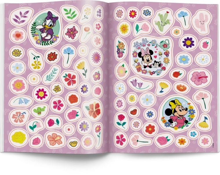 Myszka Minnie. Kwiaty