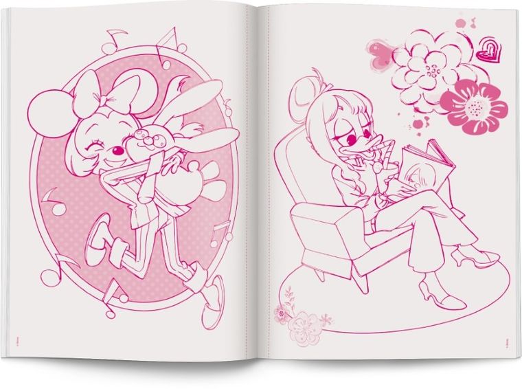 Myszka Minnie. Megakolorowanka