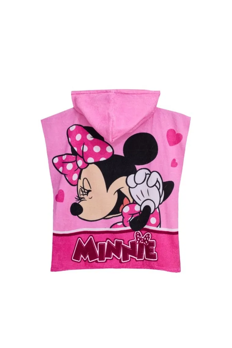 Myszka Minnie, poncho, okrycie kąpielowe, 55-110 cm