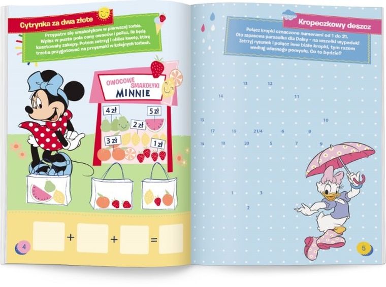 Myszka Minnie. Zadania do zmazywania