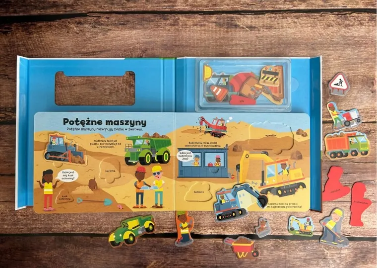 Na budowie. Akademia mądrego dziecka. Uczymy się i bawimy