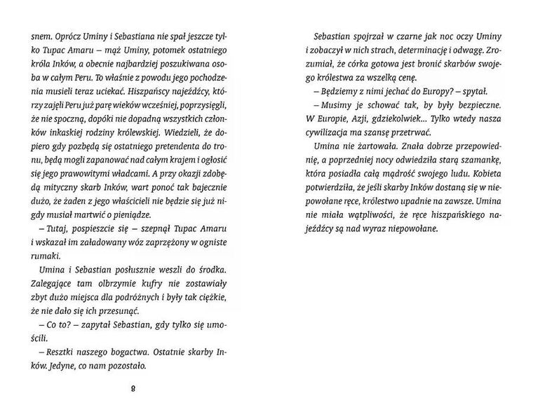 Na straży tajemnic. Klątwa skarbu Inków. Czytam, bo lubię
