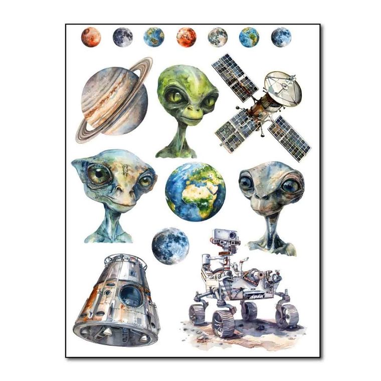 Naprasowanki, naplamki, Kosmos 2