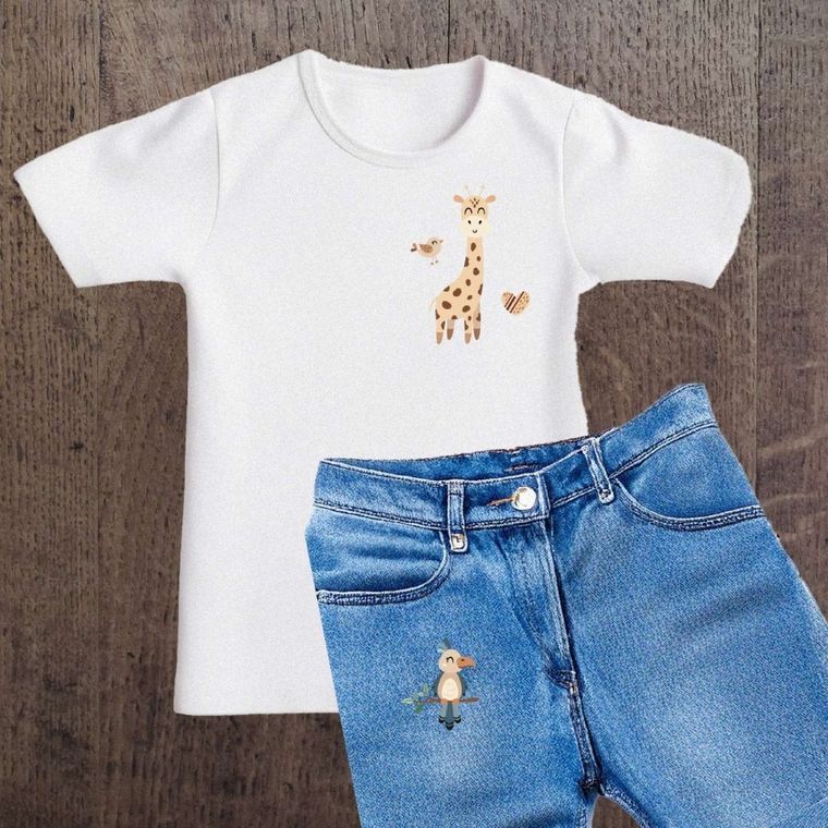 Naprasowanki, naplamki, Zwierzątka z Dżungli