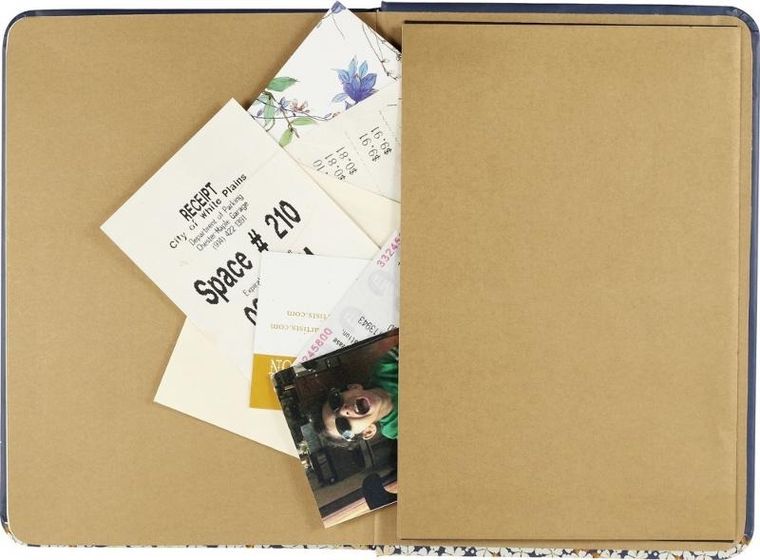 Narcissus, notes B6, linia, 80 kartek, spadające kwiaty, 1 szt.