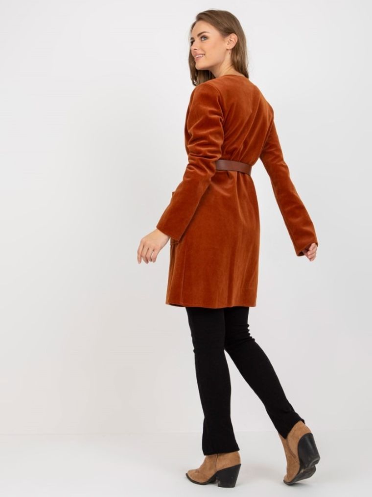 Narzutka damska, brązowa, Lakerta