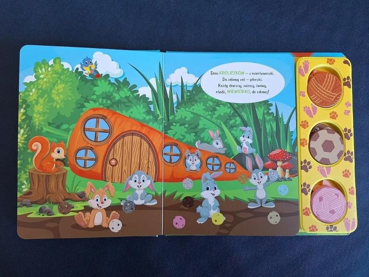 Nasi ulubieńcy. Książka z drewnianymi figurkami