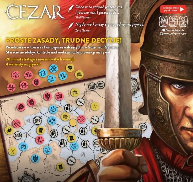 Nasza Księgarnia, Cezar, gra strategiczna