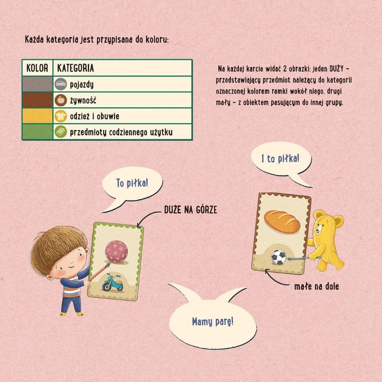 Nasza Księgarnia, Feluś i Gucio grają w pary, gra edukacyjna