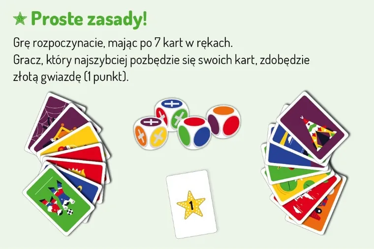 Nasza Księgarnia, Gra w kolory, gra towarzyska