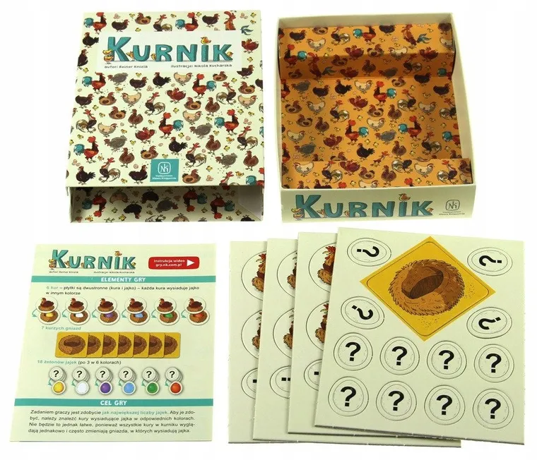 Nasza Księgarnia, Kurnik, gra familijna