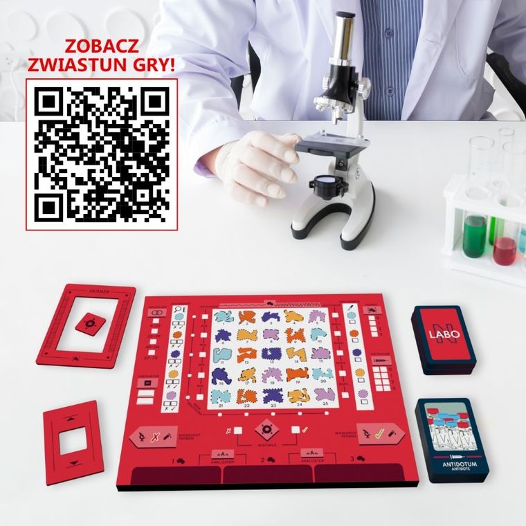 Nasza Księgarnia, Pacjent zero, gra familijna