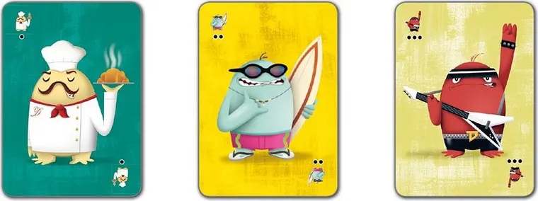 Nasza Księgarnia, Paszczaki, gra karciana