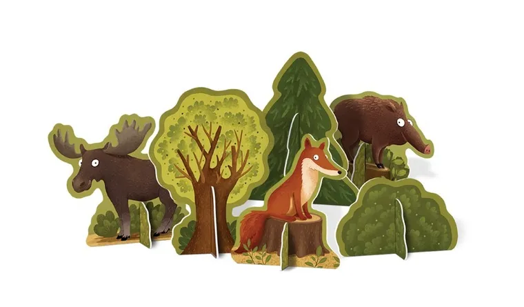 Nasza Księgarnia, Rok w lesie. Znajdź zwierzaka, gra edukacyjna