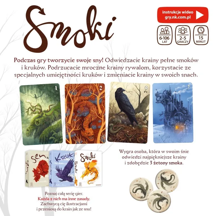 Nasza Księgarnia, Smoki, gra familijna