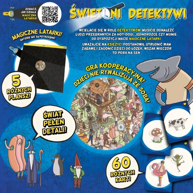 Nasza Księgarnia, Świetlni detektywi, gra familijna