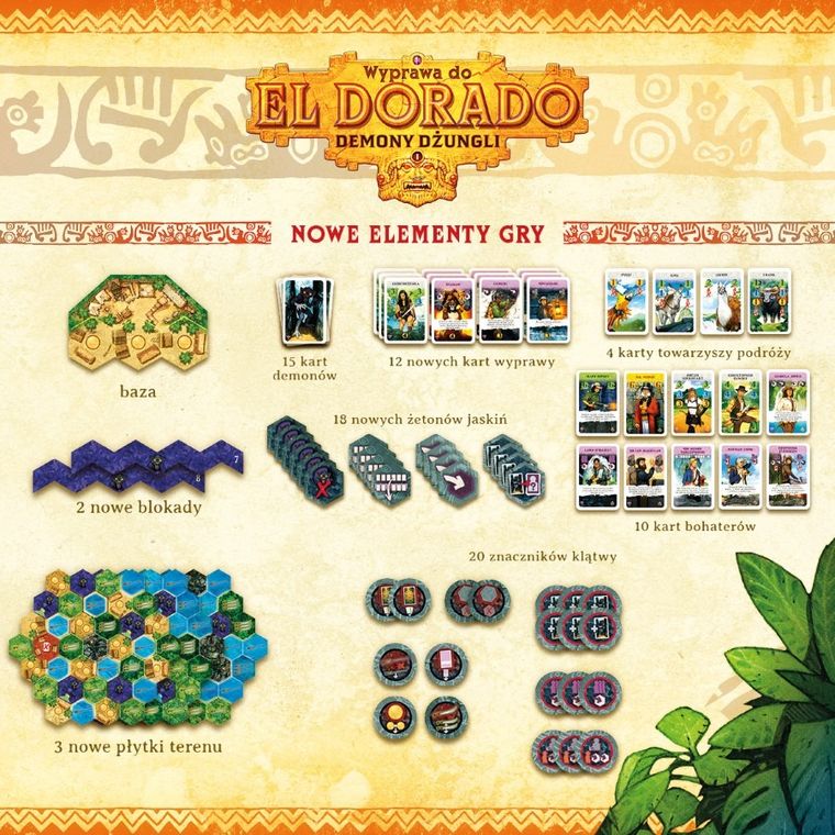 Nasza Księgarnia, Wyprawa do El Dorado: Demony dżungli, dodatek do gry