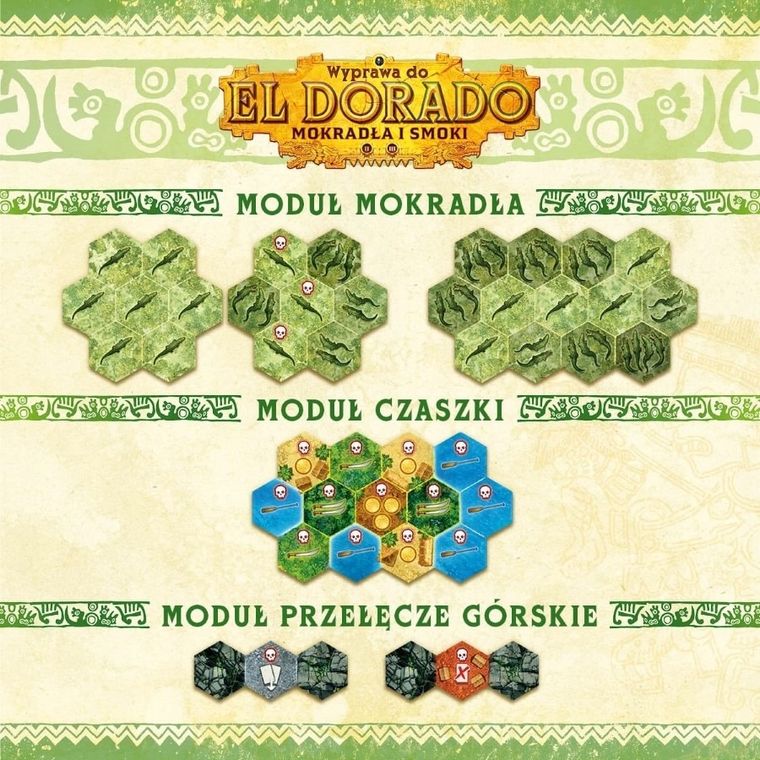 Nasza Księgarnia, Wyprawa do El Dorado: Mokradła i smoki, dodatek do gry