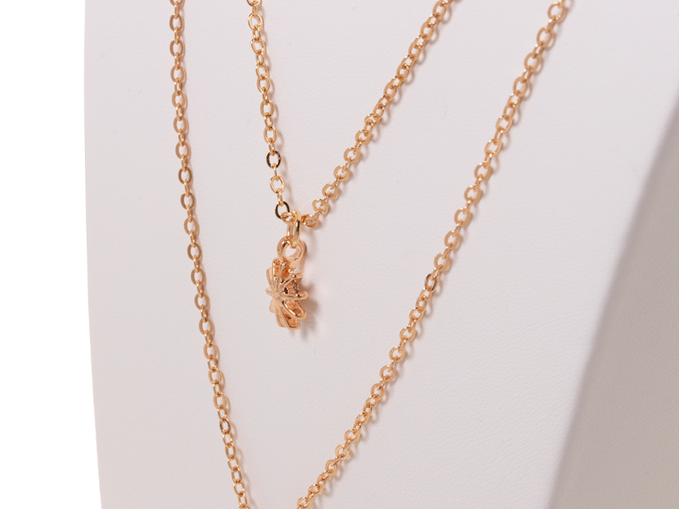 Naszyjnik potrójny, złoty